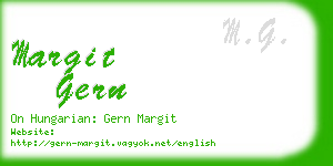 margit gern business card